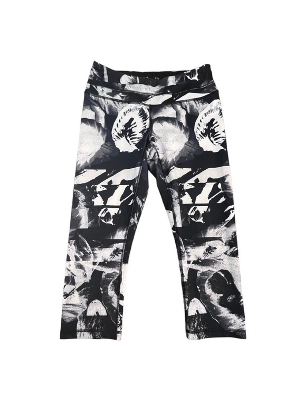 Lucy Activewear Leggings Black and White Print Women’s Size M